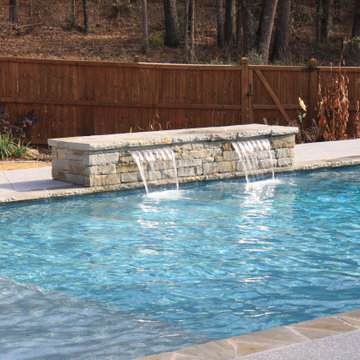 18' x 44' with a diving board