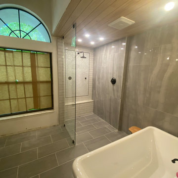 Residential Glass Stair Case