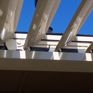 Close up of the motor.