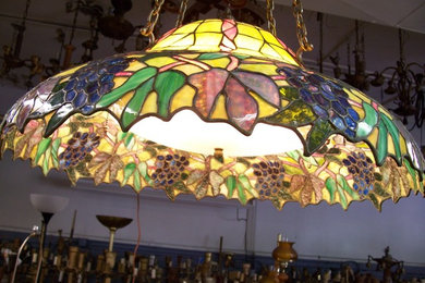 Giant Stained Glass Lamp