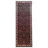 Consigned, Traditional Rug, 4'x14', Hamadan, Handmade Wool