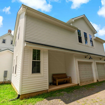 Historic Fairfax Farmhouse Receives Hearth Room and Garage/In-Law Addition