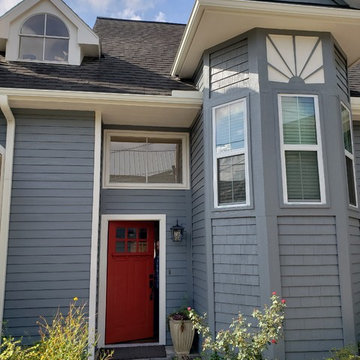 Texas Home Exteriors LP SmartSide Siding Replacement Windows Job Houston TX