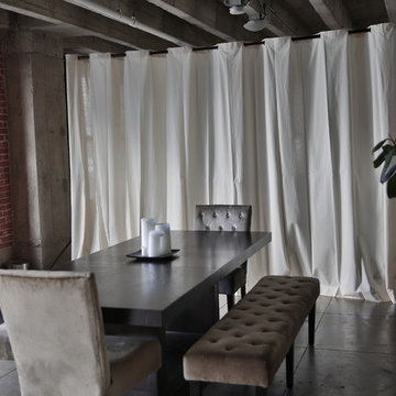 Ivory Loft Style Room Divider Kit