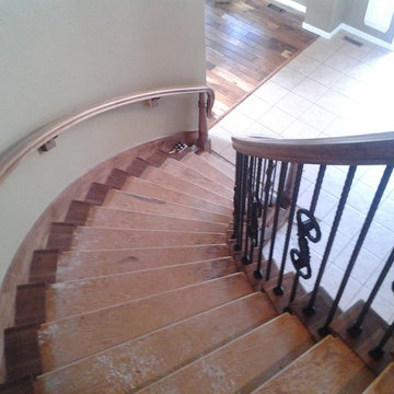 Walnut Stair Case