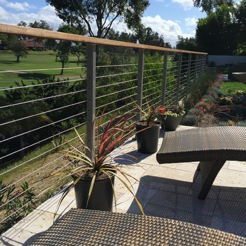 Santa Barbra cable railing