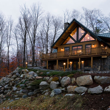 Rocky Mountain Log Homes- Manchester Floor Plan