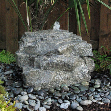 Mini Mountain Spring Handcrafted Bubbling Rock Fountain Kit