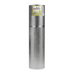 InfraStop&trade; 108" x 100' Square Edge Double Bubble Reflective Foil Insulation - Products