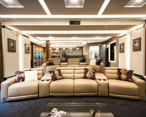 11 Best Modern Home Theater Ideas & Decoration Pictures | Houzz