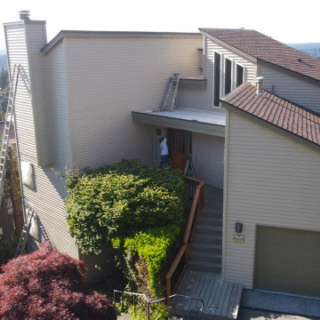 Exterior Painting of House in Bellevue, WA by Local Painters
