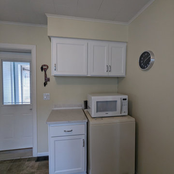 Small Kitchen Remodel Done With Cabinet Refacing