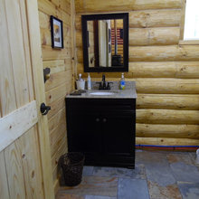Basement bathroom