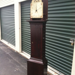 Antique Grandfather Clock - Floor And Grandfather Clocks