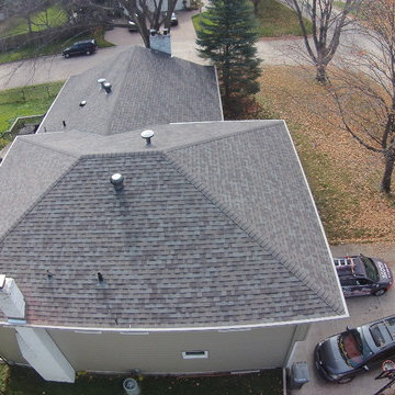 Owens Corning Duration roof. Color "Driftwood". Eden Prairie, Minnesota