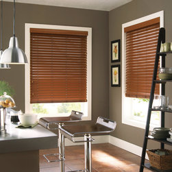 Faux Wood Blinds - Window Treatments