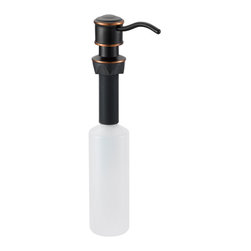 Designers Impressions - Oil Rubbed Bronze Soap Dispenser - Soap & Lotion Dispensers