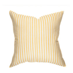 Belle & June - Mini Stripe Decorative Throw Pillow - Decorative Pillows