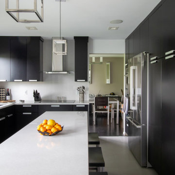 Maximizing Storage in a Minimalist Modern Kitchen