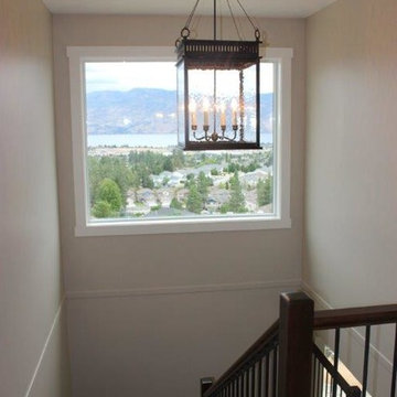 Staircase Lighting, Bronze Hanging Lantern