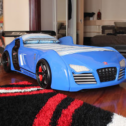 Audi Race Car Bed Blue - Bedroom Products