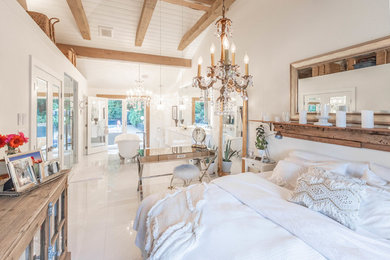 Inspiration for a cottage bedroom remodel in Vancouver