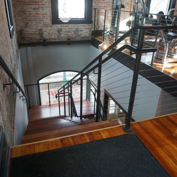 Shape Fitness Cable Wire Railing Job, Worthington, Ohio
