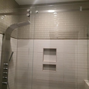 Frameless Sliding Shower Enclosures