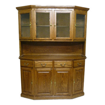 Traditional Angled Buffet (Hutch Sold Separately)