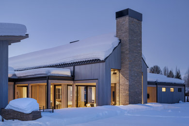 Contemporary exterior home idea in Other