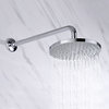 Luxier SS-C01-T-V Rainfall Shower Faucet With Valve and Spout, Chrome