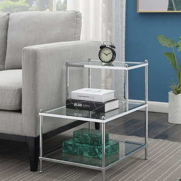 Royal Crest 3 Tier Step End Table