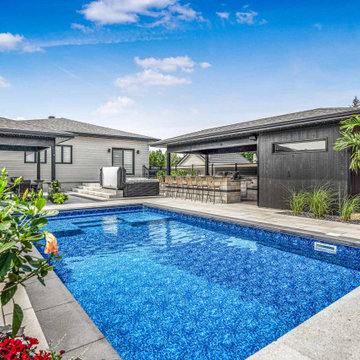 Inground pool construction - Saint-Isidore