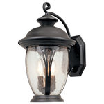Designers Fountain - Westchester 11" Wall Lantern, Bronze - Bulbs not included