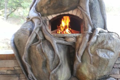 The Tree Shaped Wood Fired Pizza Oven by Natural Creations in Oregon