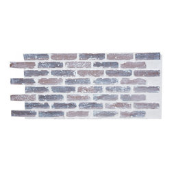 173-CHICAGO BRICK WALL PANEL - 24"H - Wall Panels