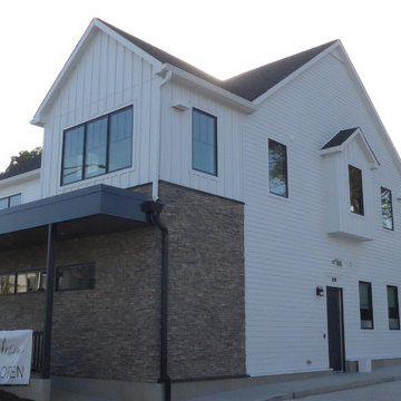 New Construction James Hardie Siding, Naperville, IL RiverWalk Family Dental
