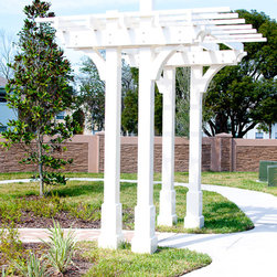 Aluminum Pedestrian Arbor - Pergolas