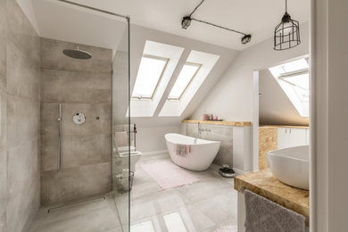 Inspiration for a bathroom remodel in Boston