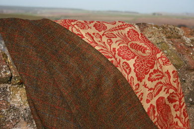 Stag & Thistle Reversible Throws