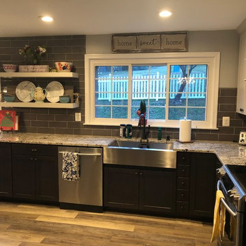 Two toned kitchen