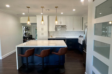Inspiration for a cottage kitchen remodel in Miami