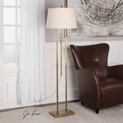 Kingsley Floor Lamp | Uttermost - Floor Lamps