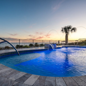 Fiberglass Pool on the Ocean, Emerald Isle