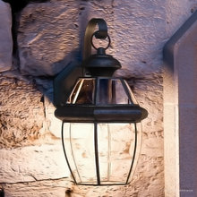 Outdoor garage lighting