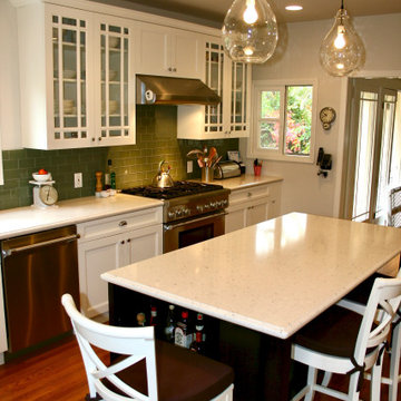 Larchmont Los Angeles Arts & Crafts Precious Kitchen Remodel