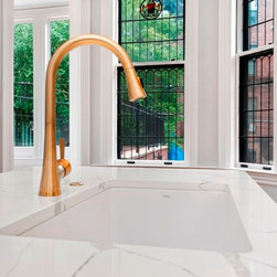 Beacon Street Brownstone - Kitchen Faucets