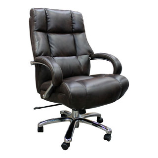 Linen Fabric Thick Padding Big & Tall Executive Office Chair with Flip-up  Armrest, Swivel High Back Computer Desk Chair in 2023