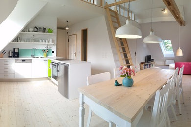 Modernes Wohnzimmer in Hamburg