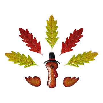 Metal Pumpkin Leaf Turkey Kit (Pumpkin Not Included)